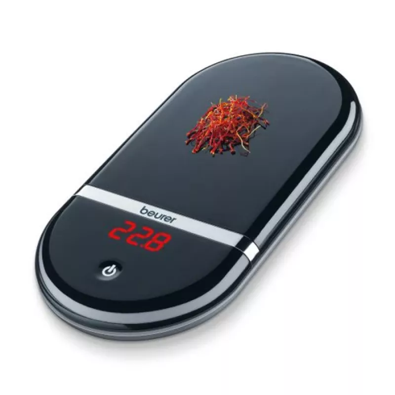 Báscula de cocina digital Beurer 70445 KS 36 negra portátil 2 kg rango