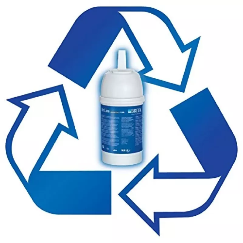 BRITA P1000 Cartucho de filtro de agua para grifo - individual, azul