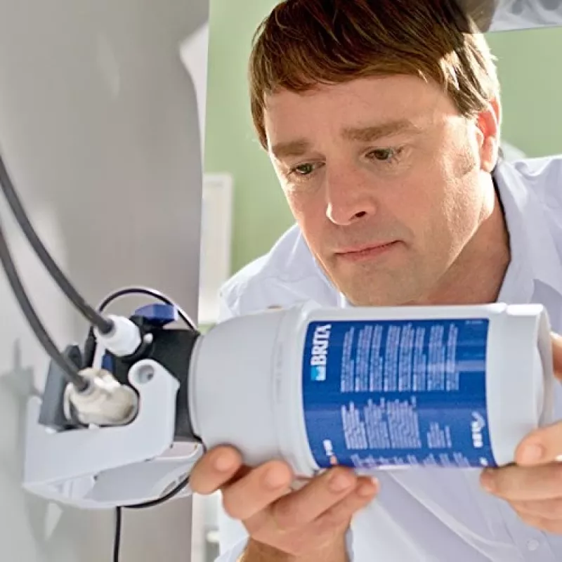 BRITA P1000 Cartucho de filtro de agua para grifo - individual, azul