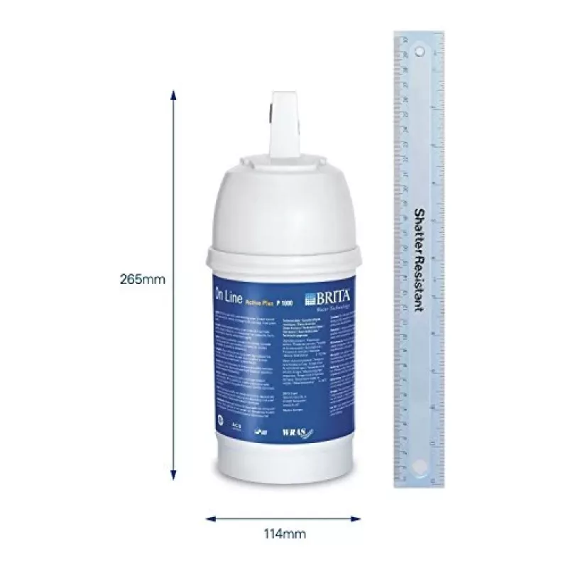 BRITA P1000 Cartucho de filtro de agua para grifo - individual, azul