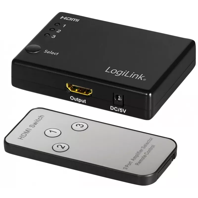 Conmutador de vídeo HDMI LogiLink HD0042
