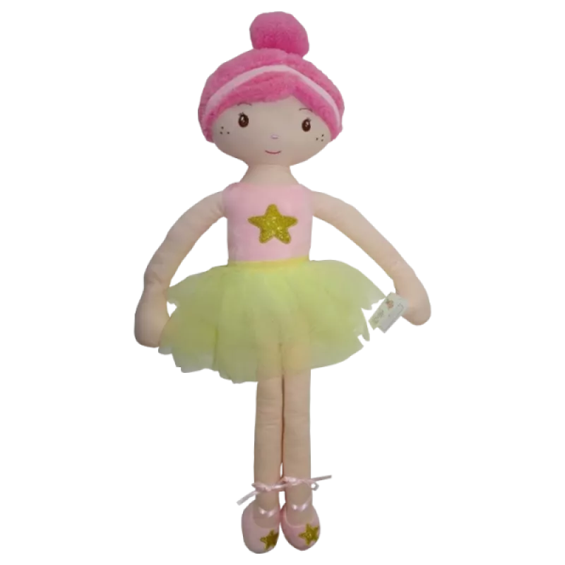 Muñeca Rosa Ballerina 70 cm