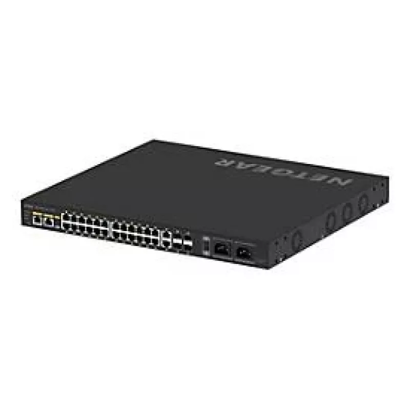 NETGEAR GSM4230UP gestionado L2/L3 Gigabit Ethernet (10/100/1000) Power over Ethernet (PoE) 1U negro