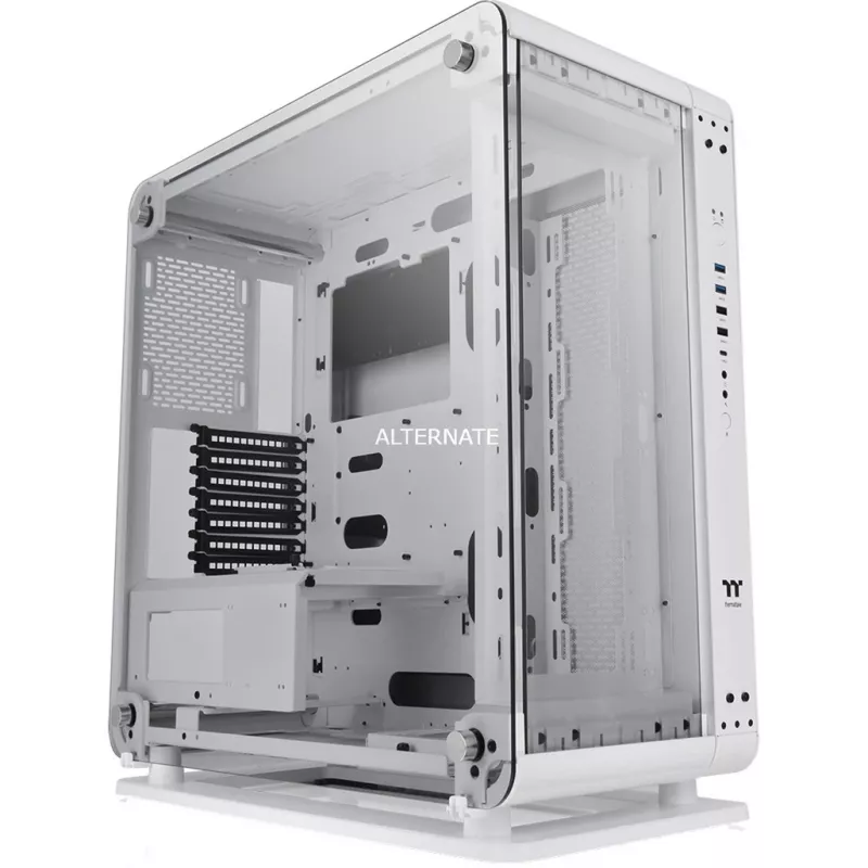 Caja Thermaltake Core P6 Snow Tempered Glass