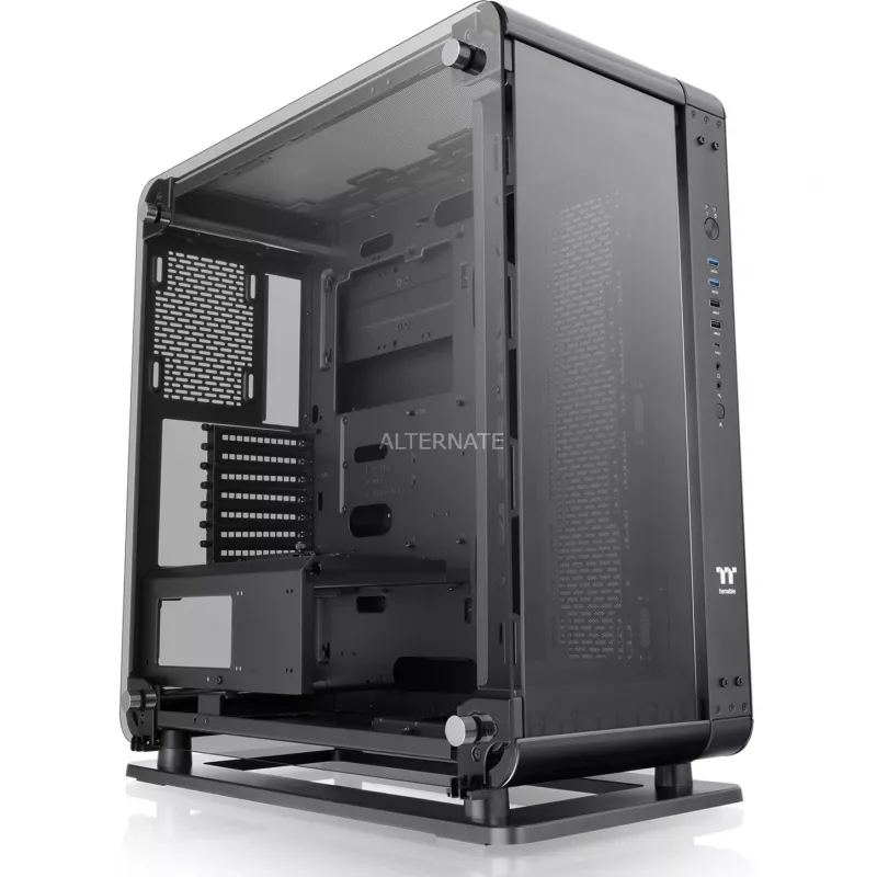 Caja de PC Thermaltake Core P6 Tempered Glass Midi Tower Negra