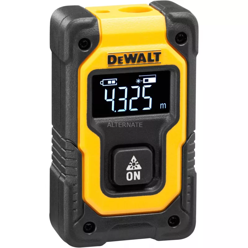 DeWALT DW055PL-XJ medidor láser de distancias, alcance de 16 m, negro/amarillo