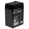 Batería para SAI Green Cell AGM15, 6 V, 4 Ah, batería de plomo-ácido sellada (VRLA), negro, 680 g