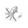 Soporte de pared para TV TB TV-254E hasta 60
