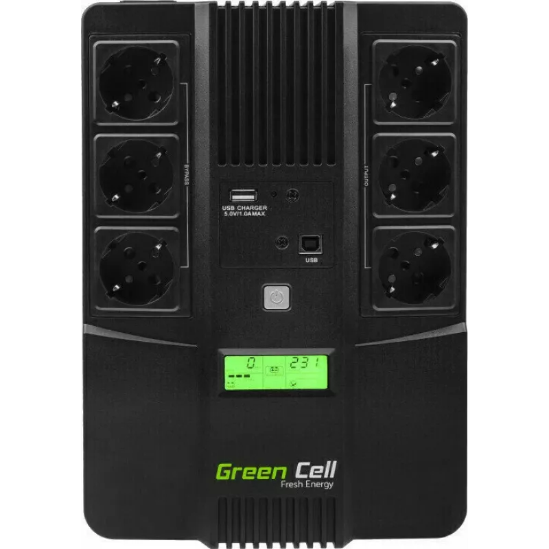 Green Cell PowerStream KABGC07 cable USB-C a Lightning, 1 m, PD, Apple MFi, negro
