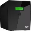 Sistema de alimentación ininterrumpida Green Cell UPS09 — Line-Interactive 3 kVA / 1400 W, 230 V, LCD, torre, 5 tomas Type-F
