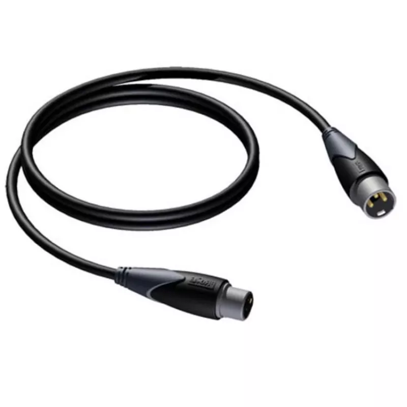 Cable conector macho XLR a conector hembra XLR Procab 10 m — conexión de audio balanceada, Procab 1KPCL114