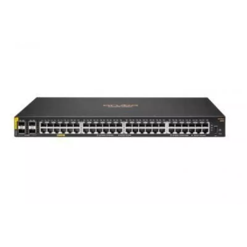 HPE Aruba Networking CX 6000 48G Class4 PoE 4SFP 370W gestionado L3 Gigabit Ethernet (10/100/1000) Power over Ethernet (PoE) 1U