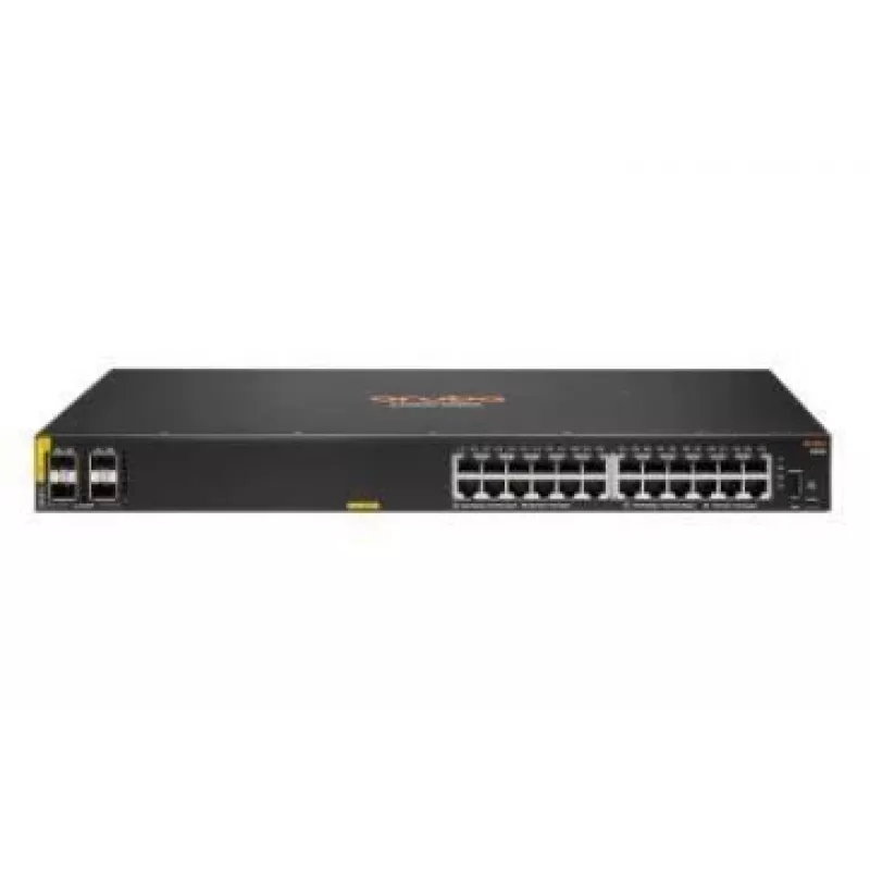 Switch HPE Aruba Networking CX 6000 24G Class4 PoE 4SFP 370W