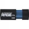 Memoria flash USB PATRIOT Supersonic Rage Lite 128 GB USB Type-A 3.2 Gen 1, 180 MB/s, azul/negro
