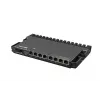 Router por cable MikroTik RB5009UG+S+IN — 1x RJ-45, 7x Gigabit cobre, 1x SFP+, PoE, DC, interfaz 2,5GbE, negro