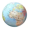 Globo terráqueo hinchable MG DYSTRYBUCJA modelo C009 — mapa político del mundo, 42 cm de diámetro