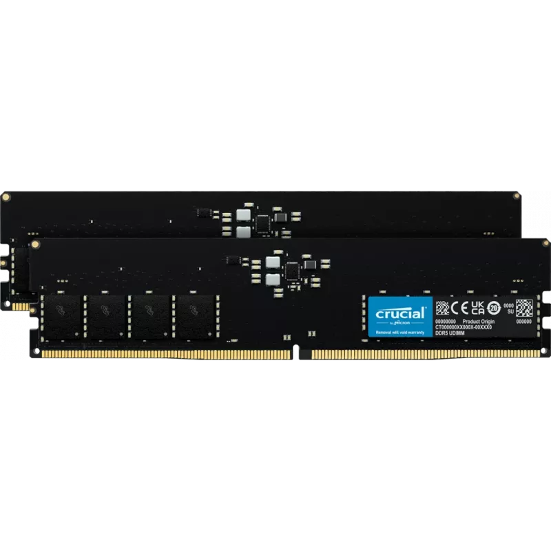MEMORIA DIMM 64GB DDR5-4800/KIT2 CT2K32G48C40U5 CRUCIAL