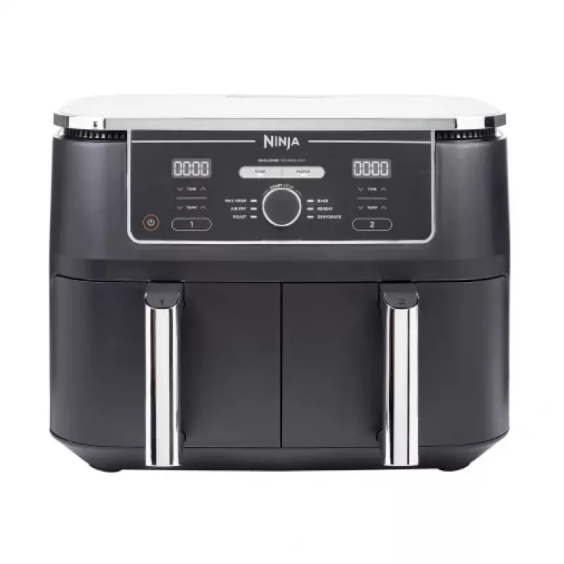Ninja AF400EU freidora de aire doble 9,5 L independiente 2470 W freidora de aire negro