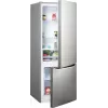 Amica FK244.4X(E) frigorífico combi de libre instalación, congelador inferior, frigorífico de 153 l, congelador de 52 l, FrostControl, clase energética E