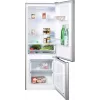 Amica FK244.4X(E) frigorífico combi de libre instalación, congelador inferior, frigorífico de 153 l, congelador de 52 l, FrostControl, clase energética E
