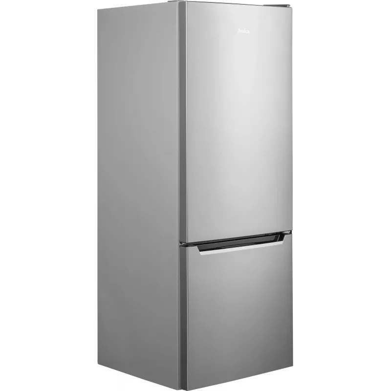 Amica FK244.4X(E) frigorífico combi de libre instalación, congelador inferior, frigorífico de 153 l, congelador de 52 l, FrostControl, clase energética E