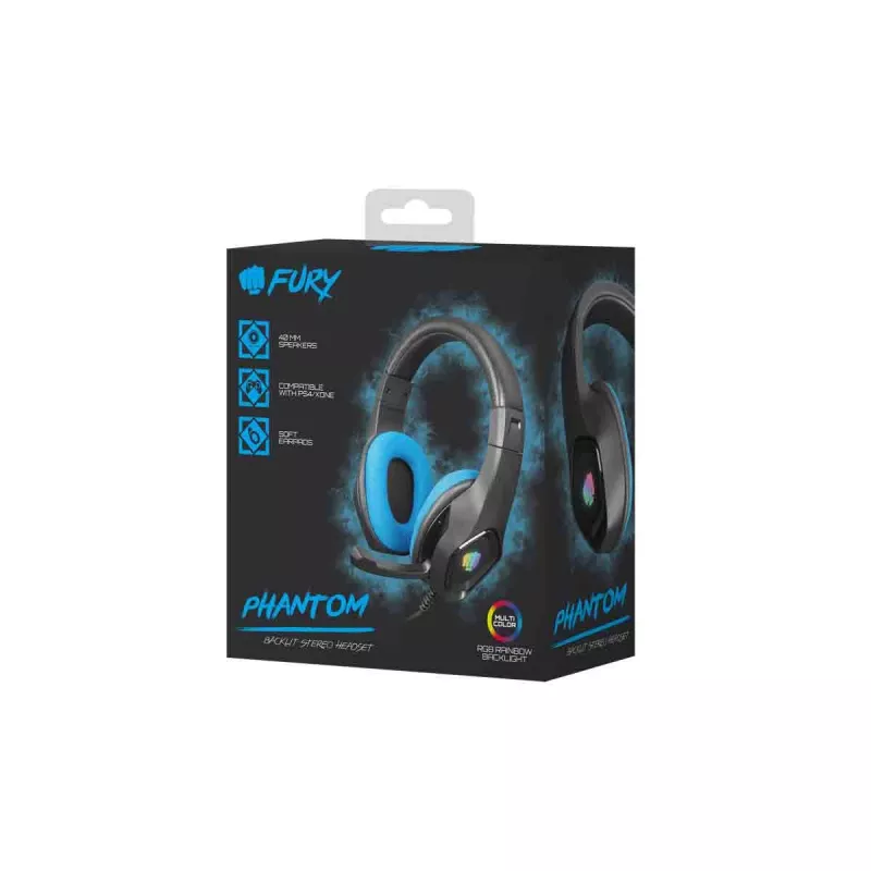 Fury Phantom Auriculares gaming para Xbox One y PlayStation 4