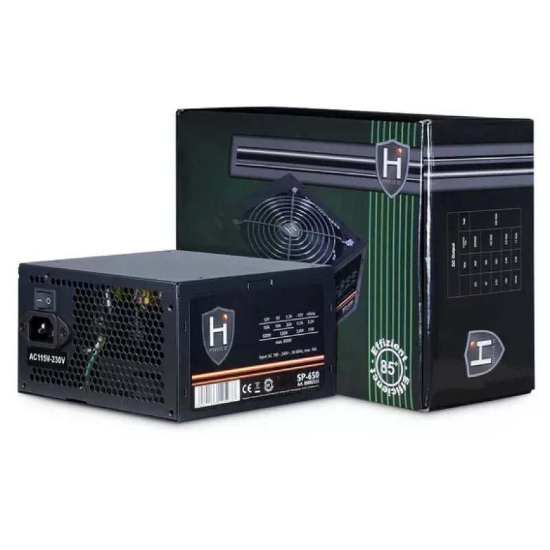 Fuente de alimentación Inter-Tech HIPOWER SP-650 650 W