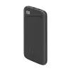 Batería externa de carga rápida 10.000 mAh (negra, USB-C PD, QC 3.0, 10.000 mAh)
