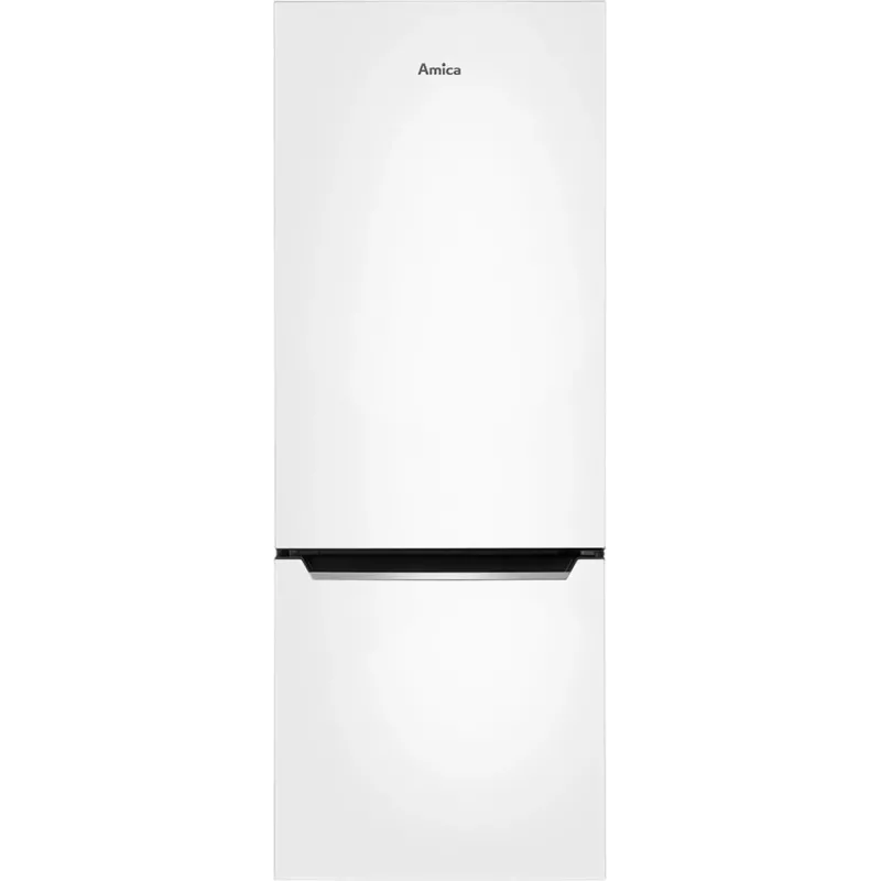 Amica FK244.4(E) frigorífico combi de libre instalación, congelador inferior, frigorífico de 153 l, congelador de 52 l, FrostControl, clase energética E