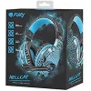 Auriculares para gamers Fury Hellcat con iluminación LED