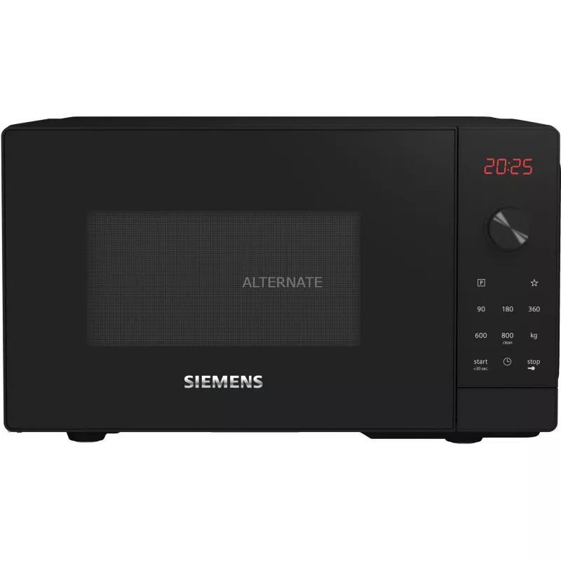 Siemens iQ300 FF023LMB2 Microondas negro Microondas solo de sobremesa 20 L 800 W