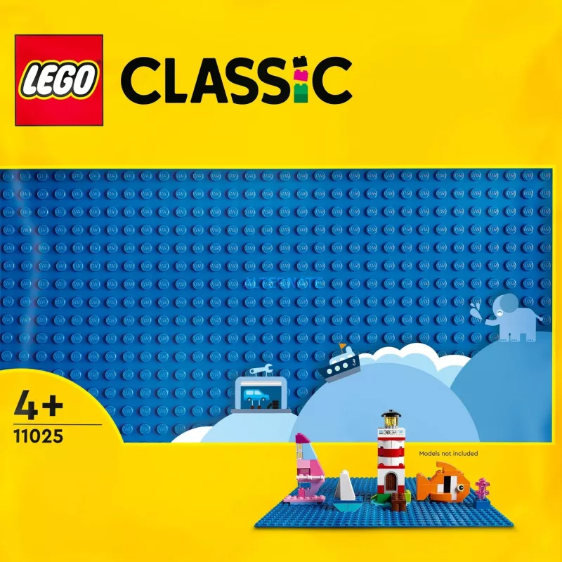 LEGO Placa base 11025 — placa base azul 32x32 tetones, 250×250 mm