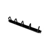 Alantec PK009 organizador de cables soporte de pared negro 1 ud.