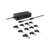 Fuente de alimentación universal para portátil de 90 W, set con 11 conectores