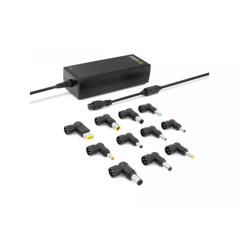 Fuente de alimentación universal para portátil de 90 W, set con 11 conectores