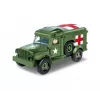 Juguete de construcción Cobi Dodge WC-54 Ambulancia modelo 2257 escala 1:35 kit de montaje