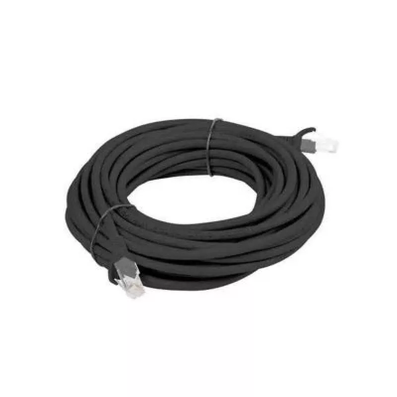 Cable de red LANBERG PCU6-10CC-1000-BK RJ-45 Cat6 U/UTP 10 m Negro