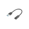 Cable USB Lanberg AD-UC-UA-03 USB 3.2 Gen 1 0,15 m