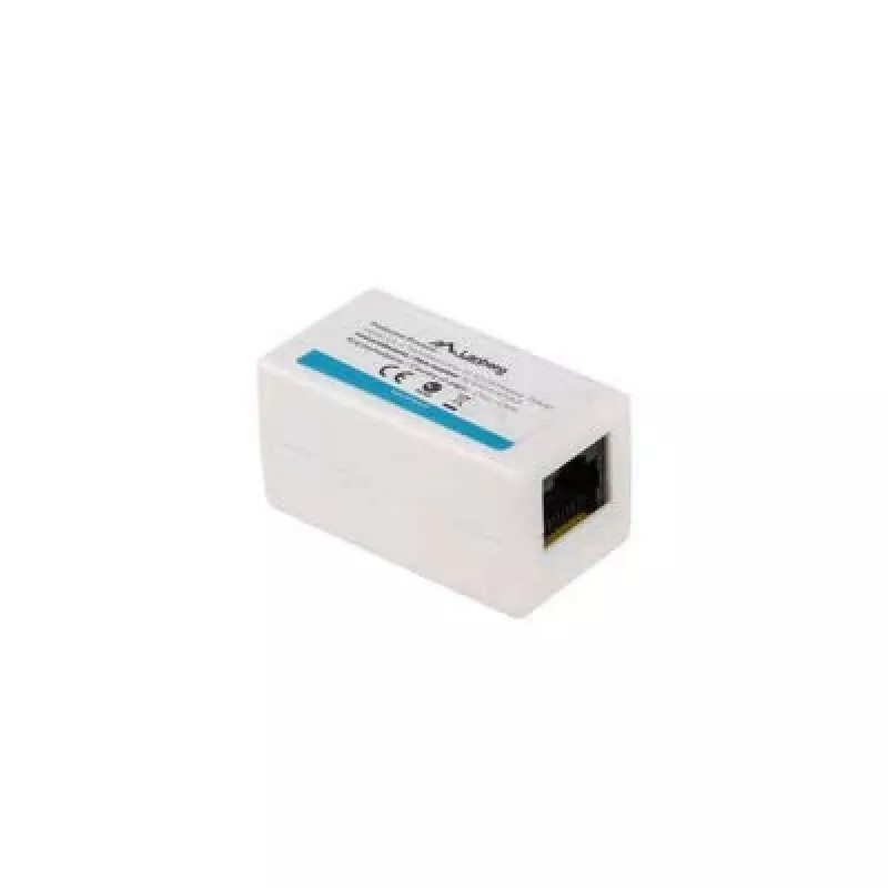 Lanberg AD-RJ45-RJ45-OU6 acoplador RJ45 Cat.6 UTP, blanco