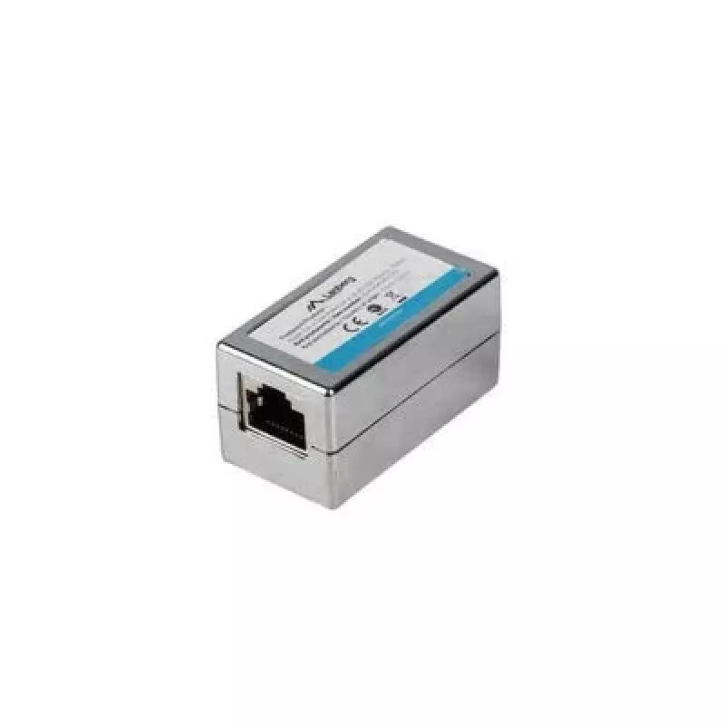 Adaptador de cambio de sexo de cable Lanberg AD-RJ45-RJ45-OS6 RJ-45 plateado