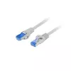 Cable de red LANBERG PCF6A-10CC-0500-S Cat6a S/FTP RJ-45–RJ-45 5 m gris LSZH