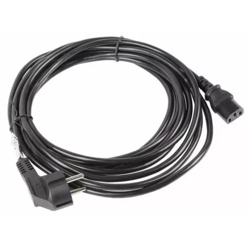 Cable de alimentación Lanberg CA-C13C-11CC-0100-BK negro 10 m conector hembra C13 CEE7/7