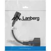 Cable de alimentación Lanberg CA-C14E-10CC-0018-BK negro 0,18 m conector C14 (CA-C14E-10CC-0018-BK)