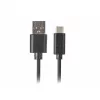 Cable USB-A a USB-C LANBERG CA-USBO-20CU-0018-BK — USB 2.0, 1,8 m, negro