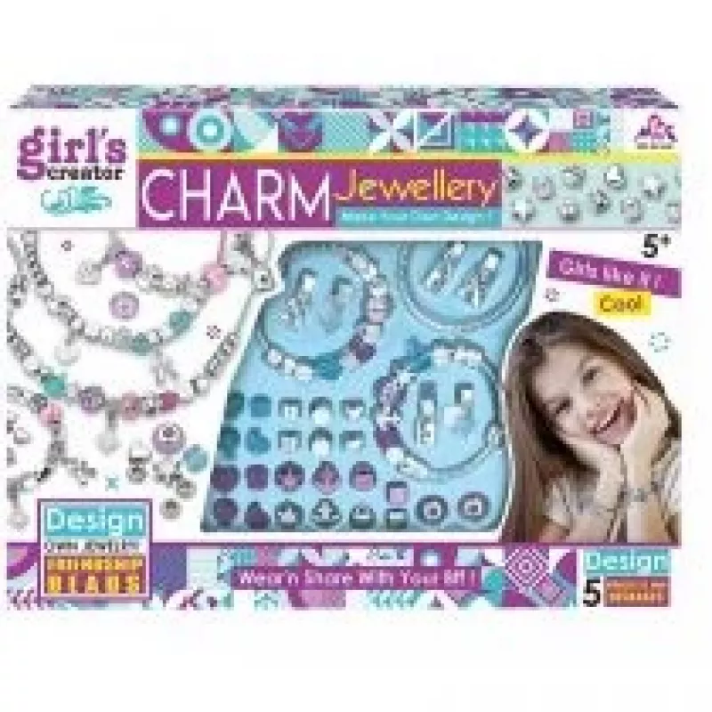 Set de manualidades para pulseras Ascato 116105 con cuentas y herramientas para hacer bisutería