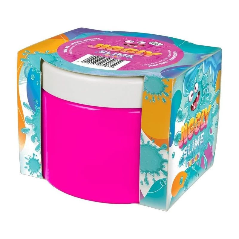 Slime TUBAN Jiggly Slime rosa nácar 500 g TU3599 — juguete táctil para niños