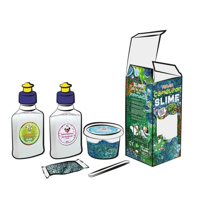 Set DIY de slime - Camaleón