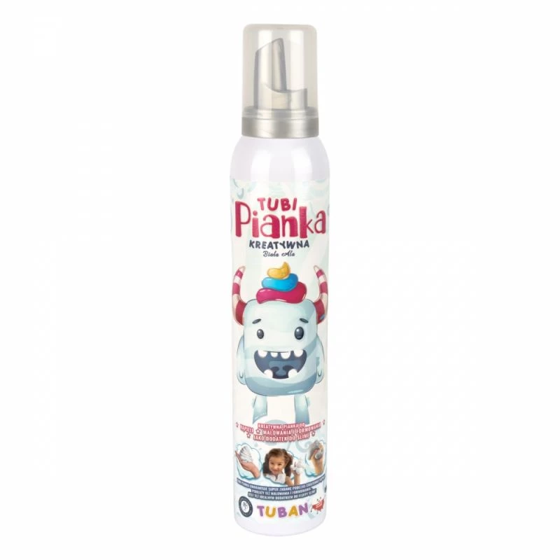 Juguete espuma de baño Tuban TUBI FOAM WHITE 200 ml