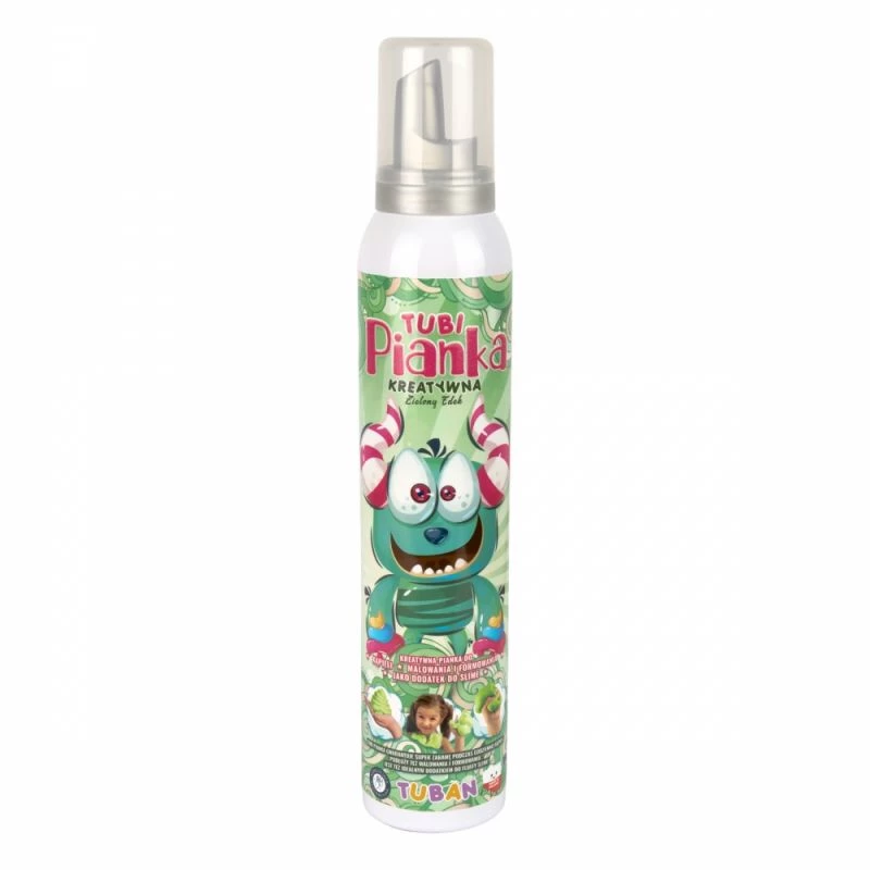 Juguete espuma de baño Tuban TUBI FOAM verde 200 ml para niños y niñas