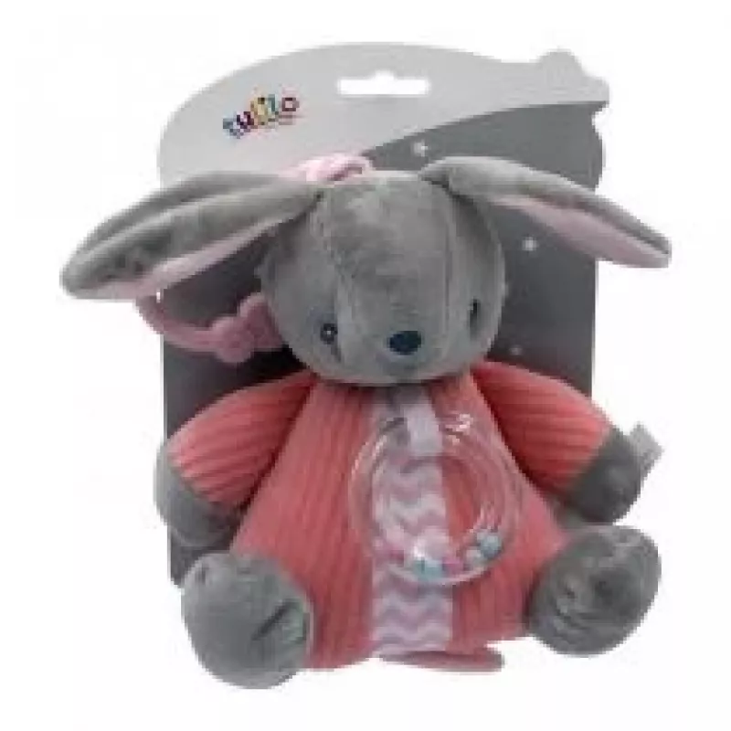 Caja de música TULILO Conejo 9115, juguete musical de peluche, 18 cm de altura